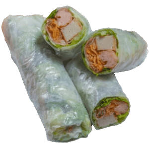 Fried Fish Cake Spring Rolls  - (2 pcs)